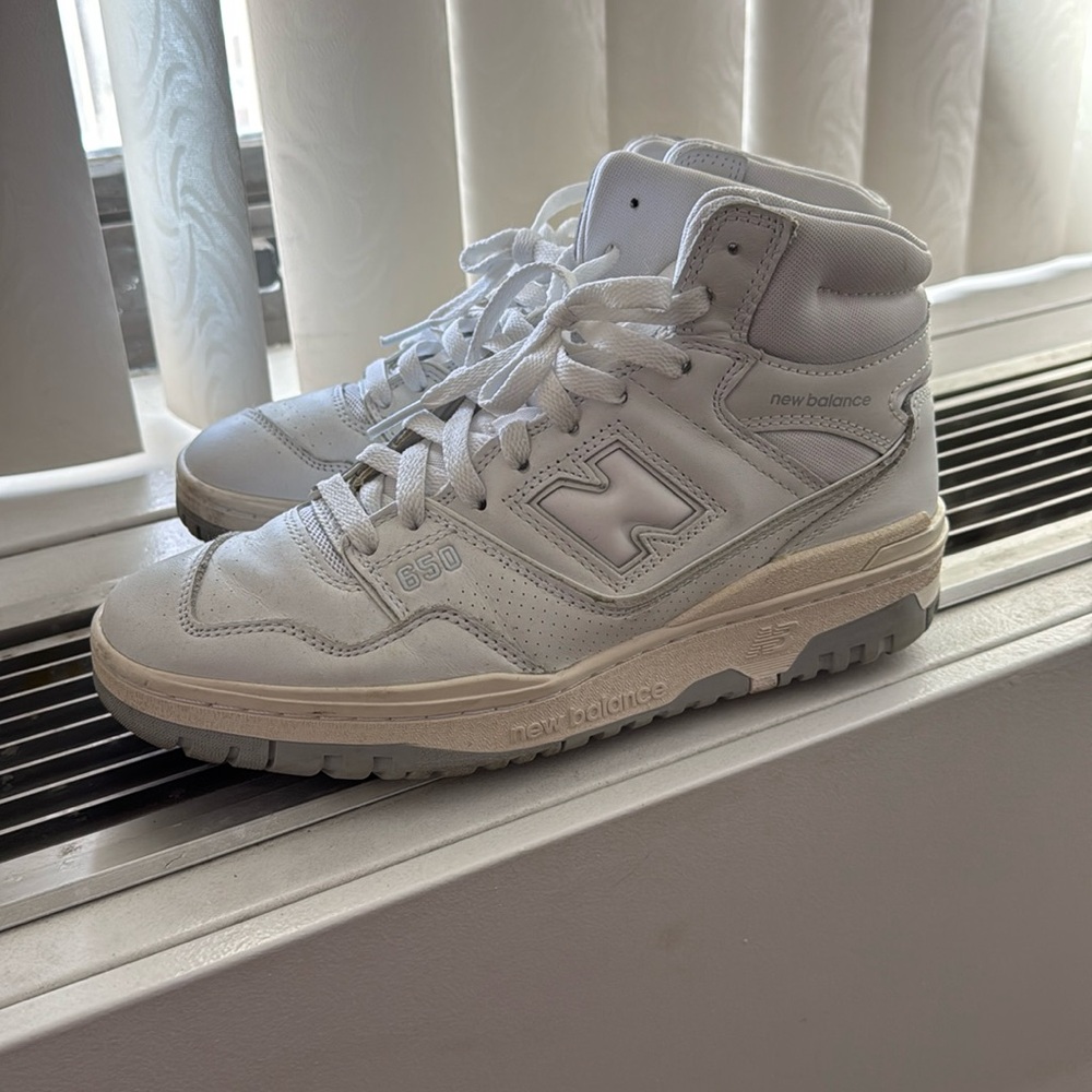 New Balance 650. Men size 8. White